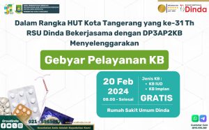 RSU Dinda Bekerjasama dengan DP3AP2KB Menyelenggarakan Gebyar Pelayanan KB
