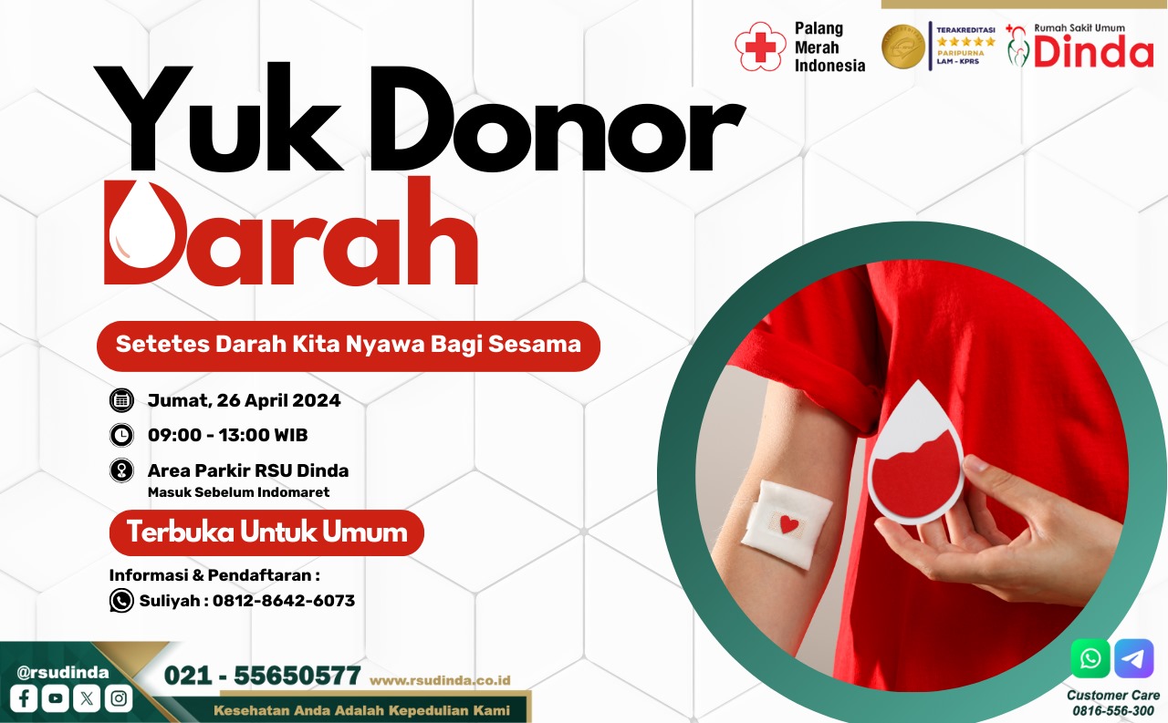Donor Darah RSU Dinda 2024
